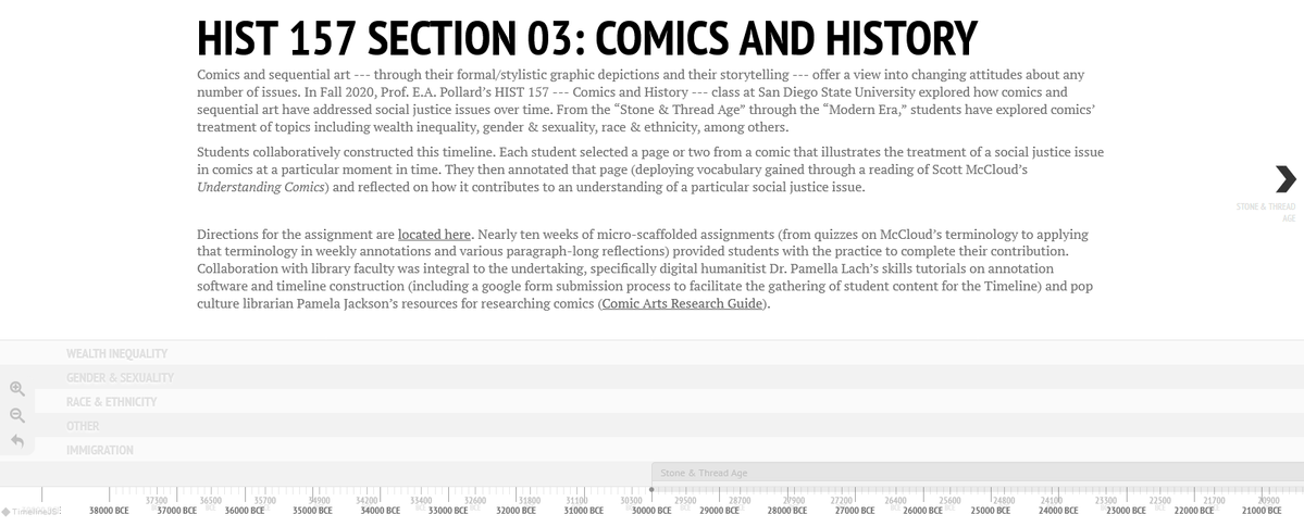 <a href="/comicsatsdsu/">Comics at SDSU</a> student researcher Luke Heine (<a href="/SDSU/">San Diego State University</a> HIST &amp; <a href="/SDSUWHC/">SDSU Weber Honors College</a>) blogs lessons learned from constructing a collaborative timeline of #ComicsAndSocialJustice for #HIST157 (shout-outs to <a href="/sdsu_h100/">Elizabeth A. Pollard, PhD</a> &amp; <a href="/sdsulibrary/">SDSU Library</a>'s @VisualizingPam @PamelaJ17776313)

 comics.sdsu.edu/comics-student…