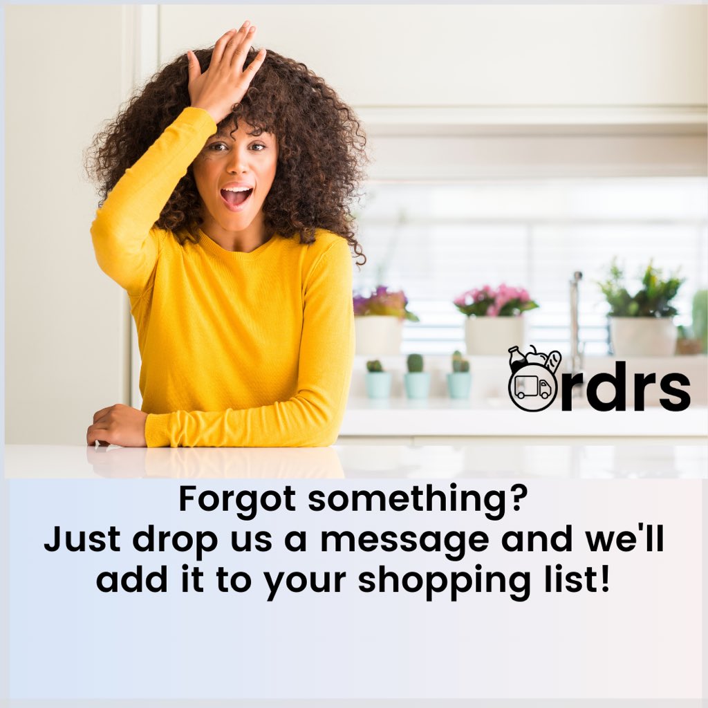 Forgot something?

You can drop us an email, live chat message or text to add another product to your #shopping list!

#lewisham #catford