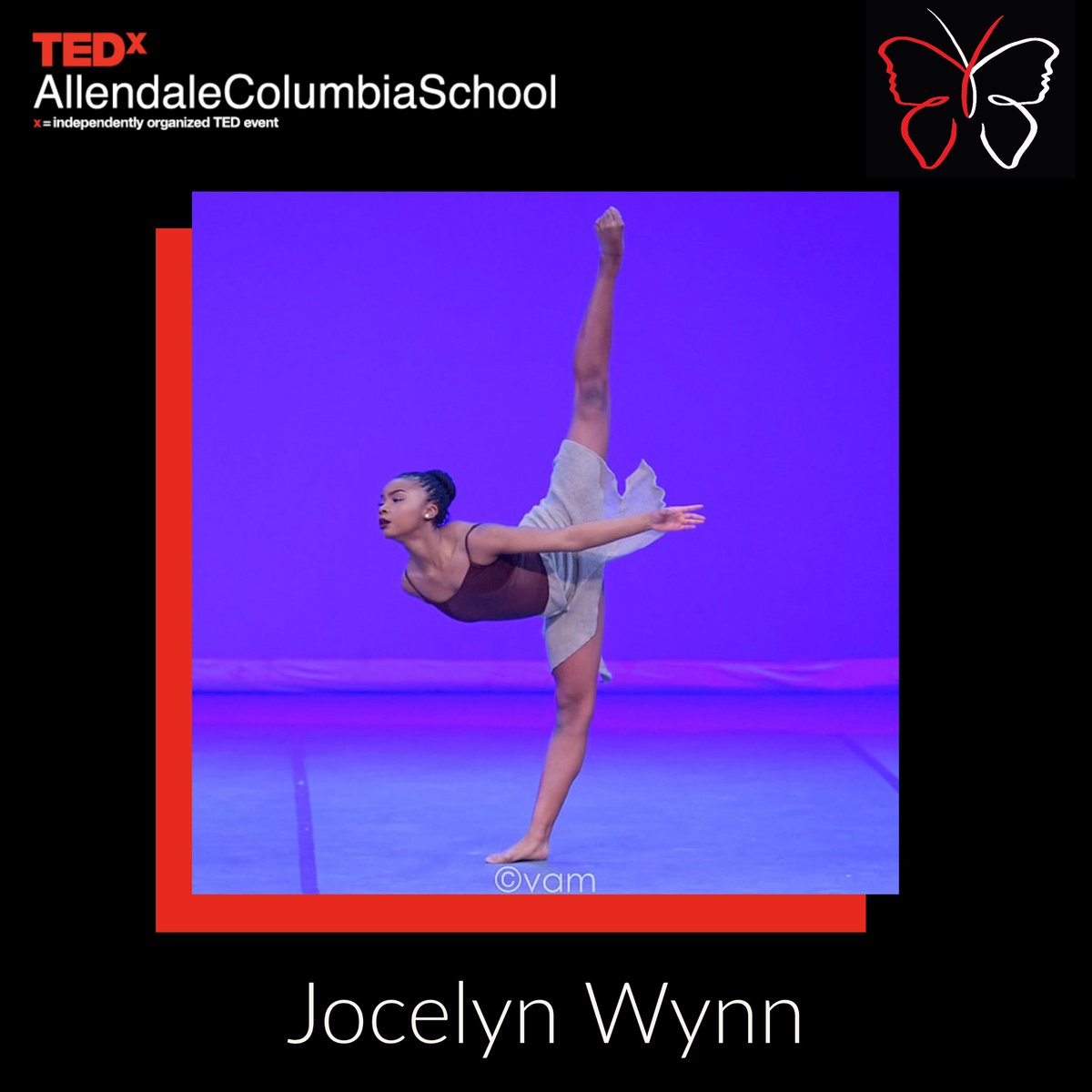 TEDxACSchool's tweet photo. Speaker Announcement #3: Jocelyn Wynn is a junior at Allendale Columbia School and she is in the professional training program at Draper Center for Dance Education. Jocelyn has received many awards for her performances and hopes to peruse a career in dance. https://t.co/Je4BTMWaya
