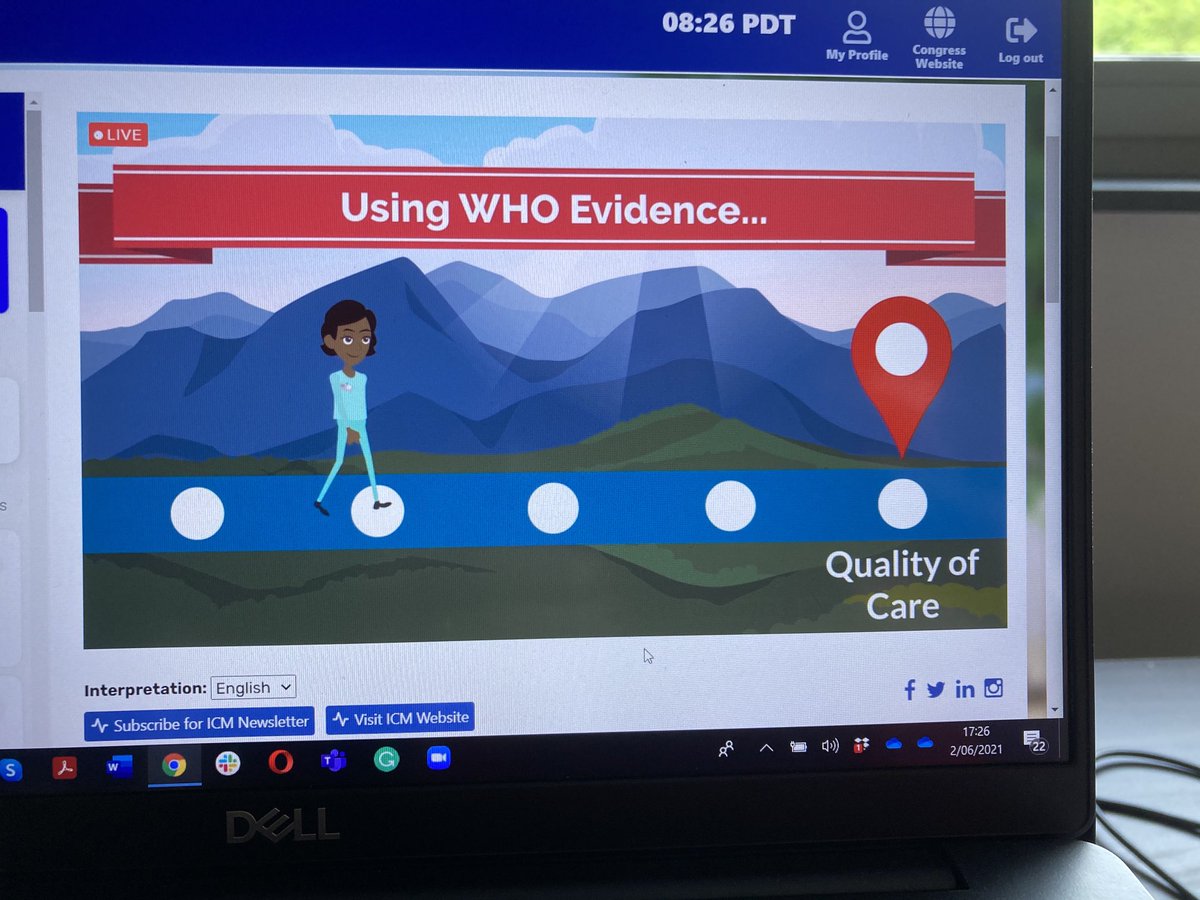 Kernboodschap bij de aftrap van het internationaal vroedvrouwencongres: invest in leadership, education, continuity of midwifery care and safe work environments ⁦<a href="/world_midwives/">International Confederation of Midwives</a>⁩ ⁦<a href="/WHO/">World Health Organization (WHO)</a>⁩ ⁦<a href="/UNICEF/">UNICEF</a>⁩ ⁦<a href="/UNFPA/">UNFPA</a>⁩ #wetenschappelijk programma comité