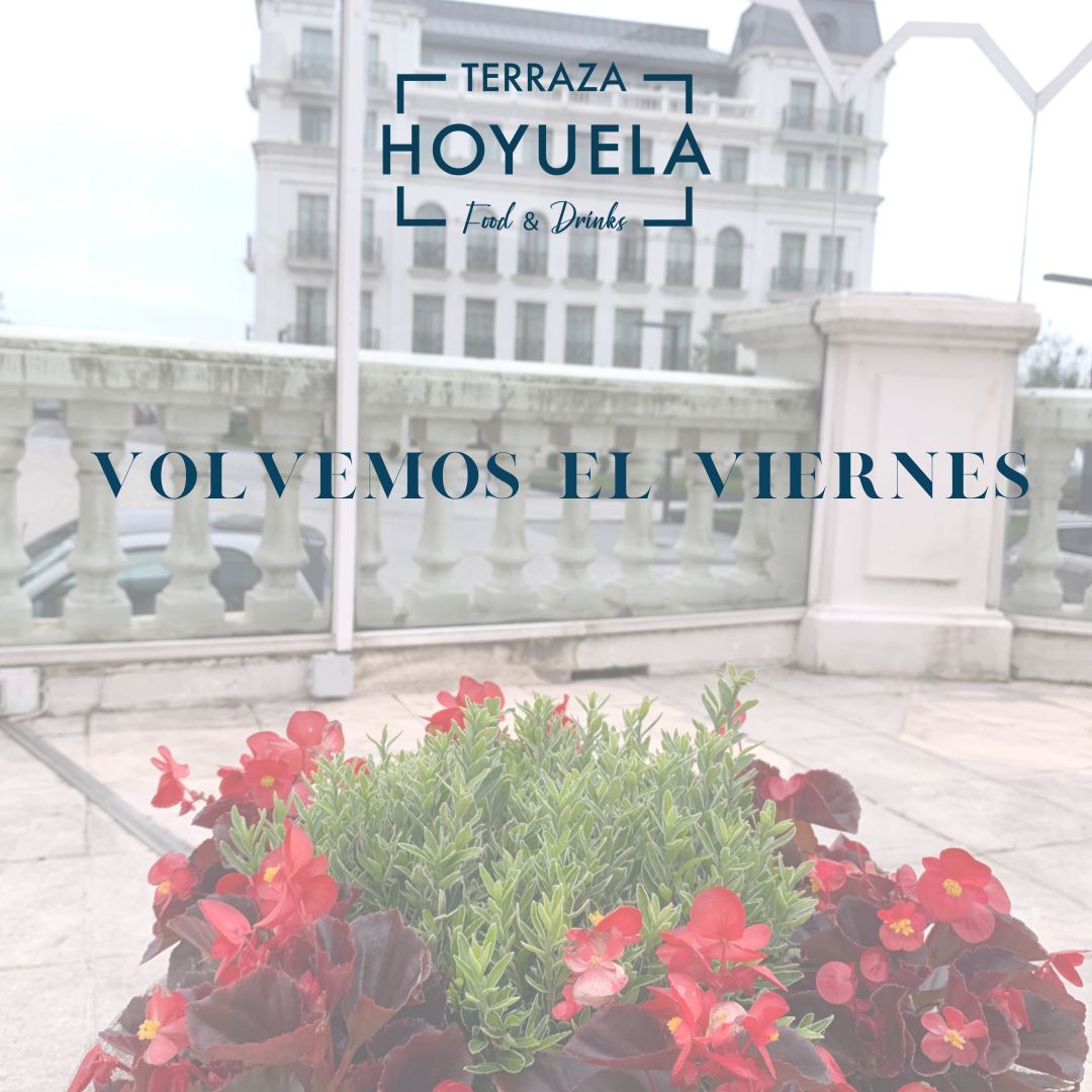 HotelHoyuela's tweet photo. ¡#Volvemos con nuestro servicio de #terraza este próximo #viernes! Para #picar, #comer, #cenar, tomar un #vermut o una #caña... Un lugar #ideal para un #reencuentro, una #lectura o una #charla. Ha sido mucho tiempo sin poder #verte. ¿Nos haces una #visita? https://t.co/W8VghTpNFe