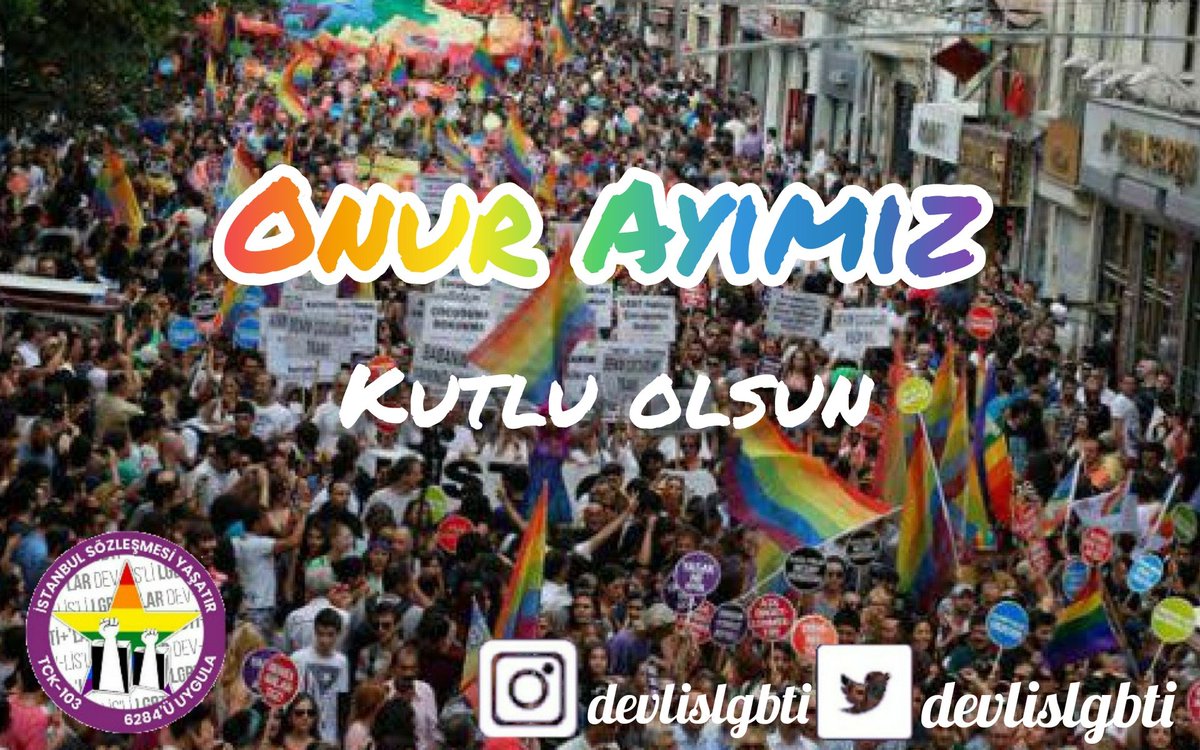 devlislgbti's tweet photo. Onur Ayımız kutlu olsun! 🏳️‍🌈🌈 https://t.co/sdXroyskuk