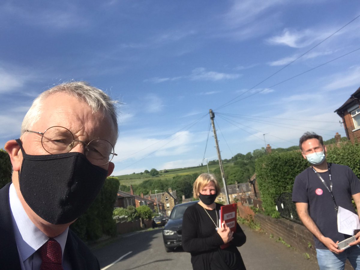 Out campaigning in Batley and Spen this afternoon for <a href="/kimleadbeater/">Kim Leadbeater MBE MP</a> who is an outstanding candidate. In a world of division, she is all about bringing people together.
