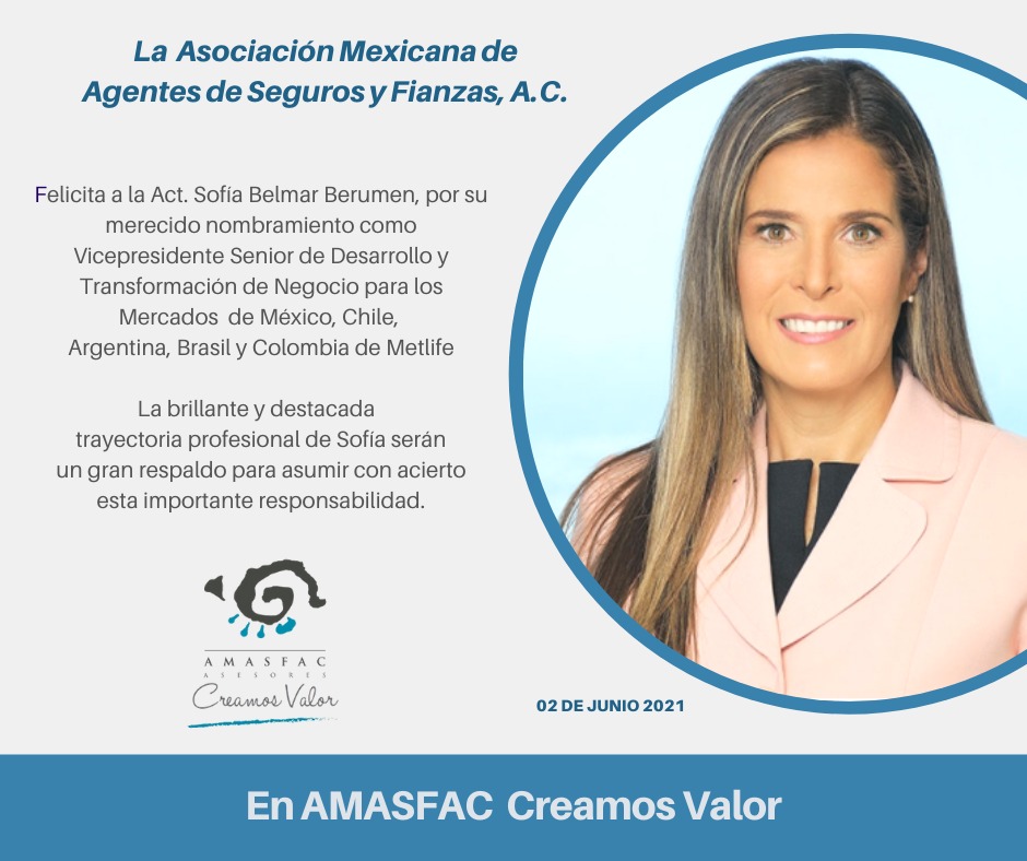AMASFAC_CDN's tweet photo. AMASFAC felicita a la Act. Sofía Belmar Berumen y al Lic. Mario Valdés Velasco.

#metlife #amasafac #agentesdesegurosyfianzas #méxico https://t.co/qzA83J3bZx