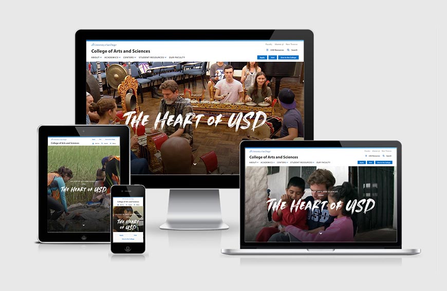 Say hello to the new @usdcas #website at the <a href="/uofsandiego/">USD</a>, a shiny new modern site covering all things academic and social about the student experience at USD. Take a look! sandiego.edu/cas/ #redesign #goteam