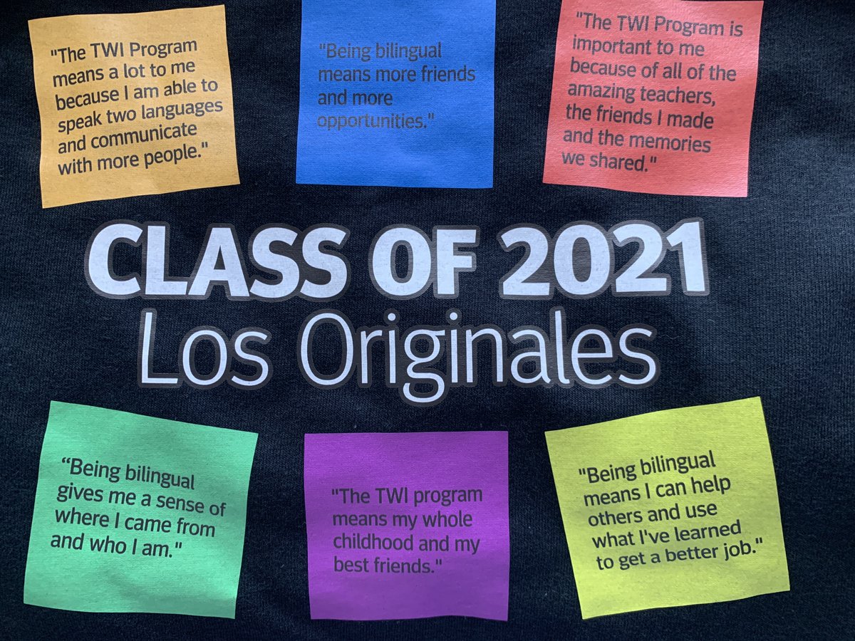 dist126_stony's tweet photo. 9 years ago D126's TWI Program began with our first class of Kinders! We couldn't be prouder to celebrate their 8th grade graduation now! Nothing could say it better than the way they summed up their experiences in their own words. #celebratebilingualism #classof2021 #weare126 https://t.co/Xzdt0DNCFY