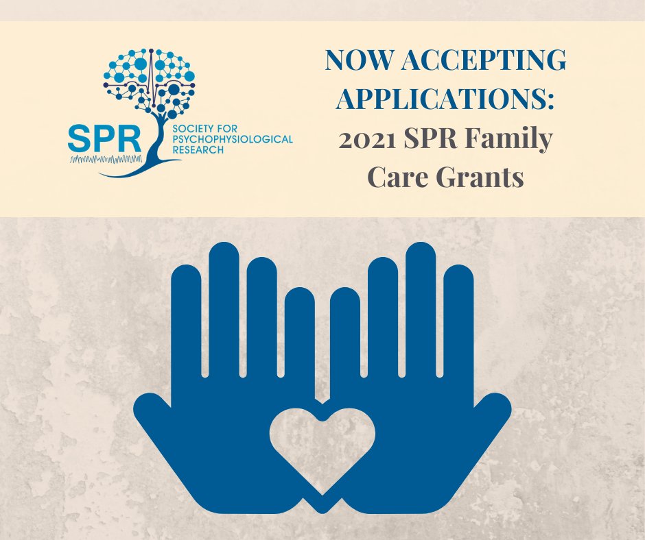 Apply for an SPR Family Care Grant!

SPR will provide family-care grants (up to $400 per family) for SPR members who have dependents who require childcare, elder care, or care due to disability or illness.