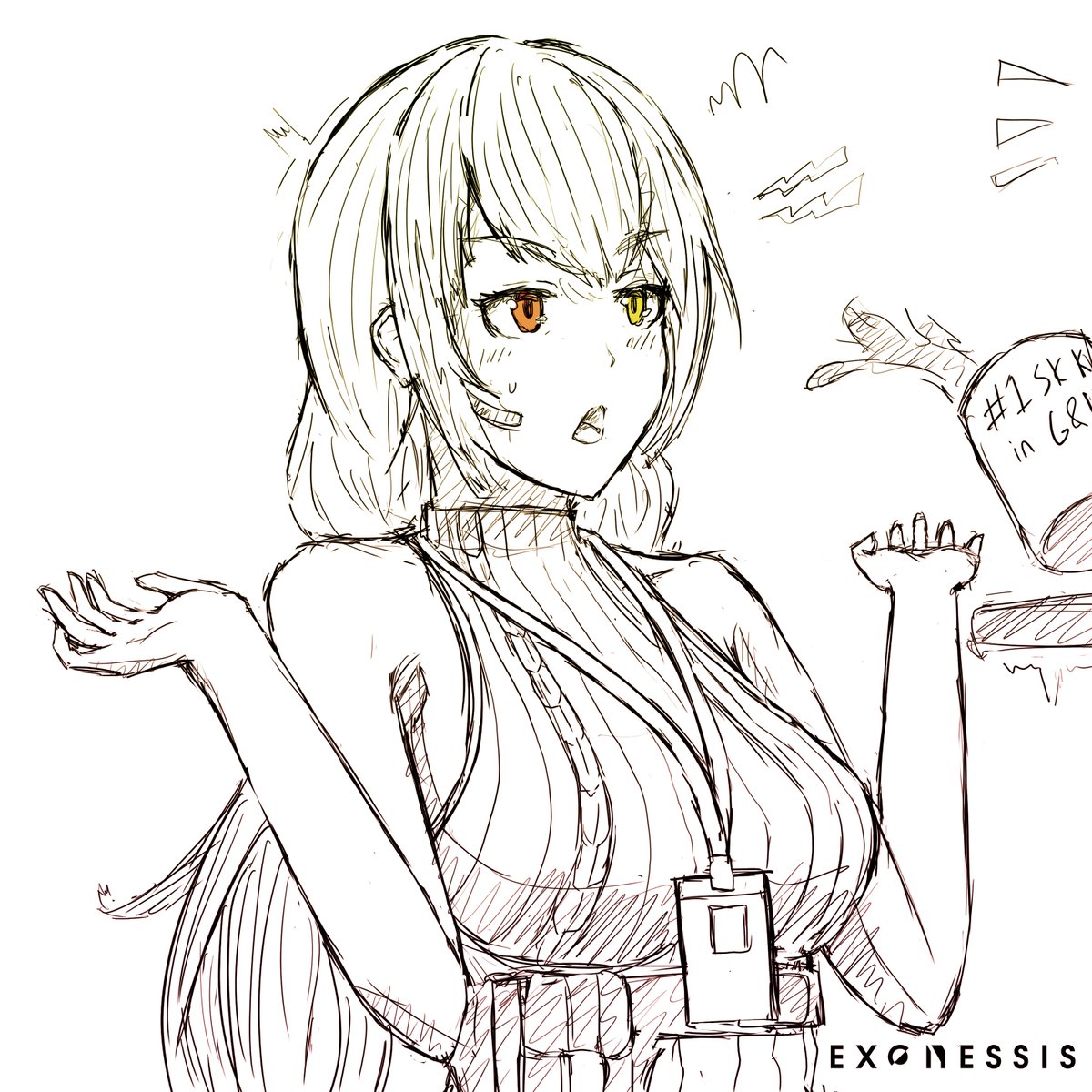 My coffee

#GirlsFrontline #少女前線 #ドールズフロントライン #sketch #落書き #rkgk #ro635 