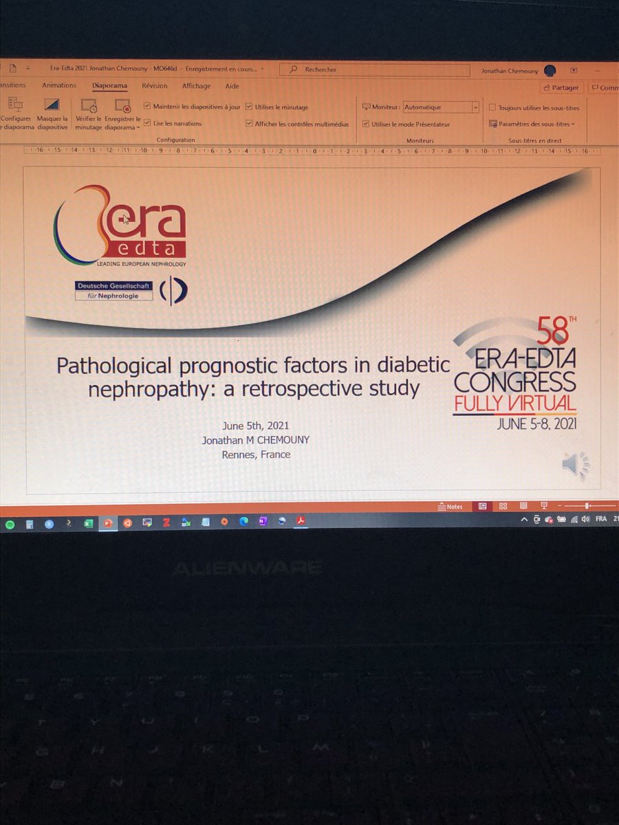 Finalizing my mini oral presentation for the ⁦<a href="/ERAEDTA/">Era Edta</a>⁩ congress in #Berlin