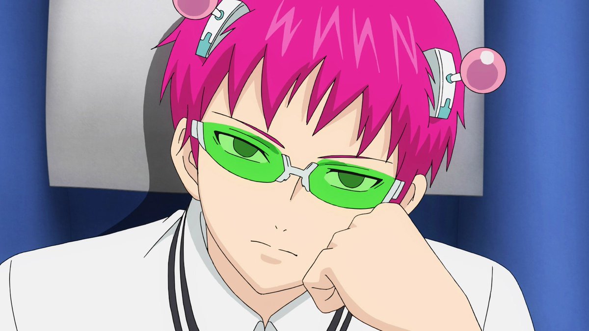 Today's psychic character of the day is Saiki Kusuo from The Disastrou...