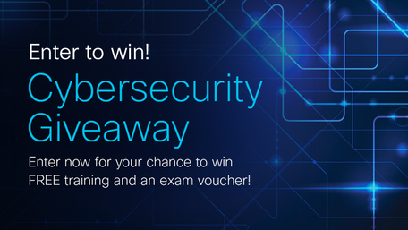 I just entered Cisco's #Cybersecurity Giveaway and you should too for your chance to win a CyberOps Associate Bundle, #CCNP Security Bundle or a CyberOps Professional Bundle! #CiscoCert infl.tv/jzl6
