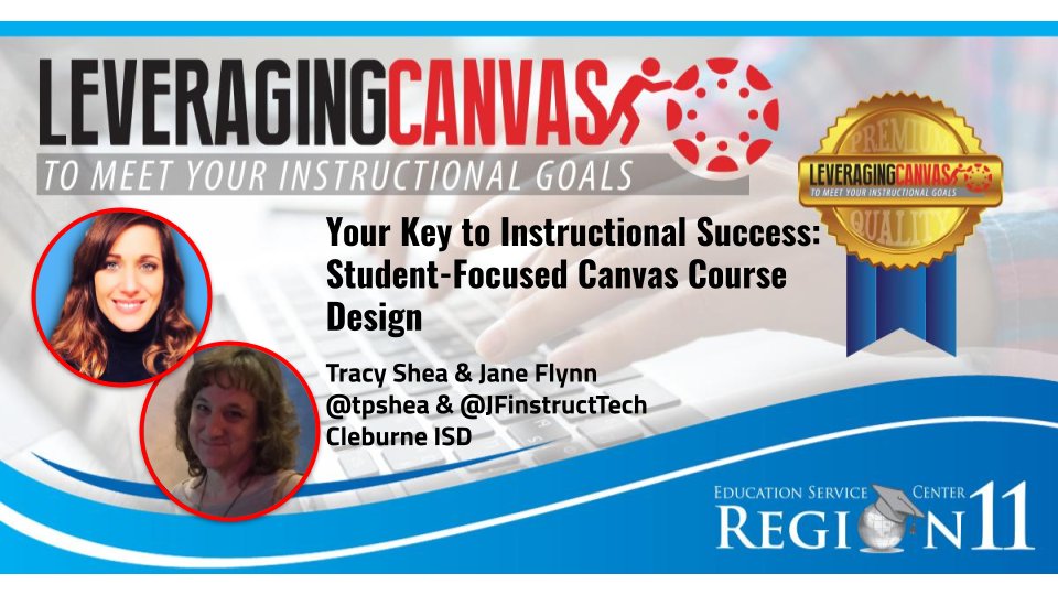 esc11Canvas's tweet photo. Join the fun &amp; collaboration about designing Canvas courses that lead to the learning success of your students. Secrets will be shared! Join the #LeveragingCanvas Conference: June 15, 9-12:30. Register at: https://t.co/dNjCK4FGuS @CanvasLMS @tpshea @JFinstructTech https://t.co/sD3wZjbVUN