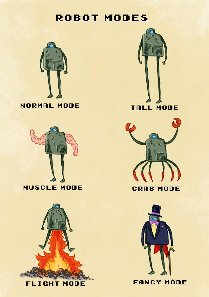 HaggisSlayer's tweet image. Robot Modes. #robot #robotdoodle #robotillustration #freelanceillustrator #illustration #gobot #cartoon #freelancecomicbookartist #machine #freelancecartoonist #doodle #sketchbook #edinburgh