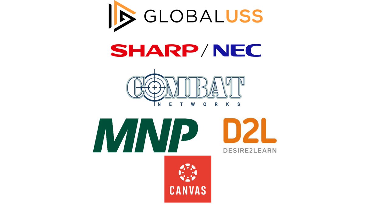 Let’s give a big round of applause for all of our speaker today! Thank you to our Niche Sponsors for helping make it happen! <a href="/GlobalUSS/">Global USS</a> @SharpNECDisplay <a href="/CombatNetworks/">Netagen (Formerly Combat Networks)</a> <a href="/MNP_LLP/">MNP</a> <a href="/D2L/">D2L</a> <a href="/CanvasLMS/">Canvas LMS</a> 

#OCCCIO2021