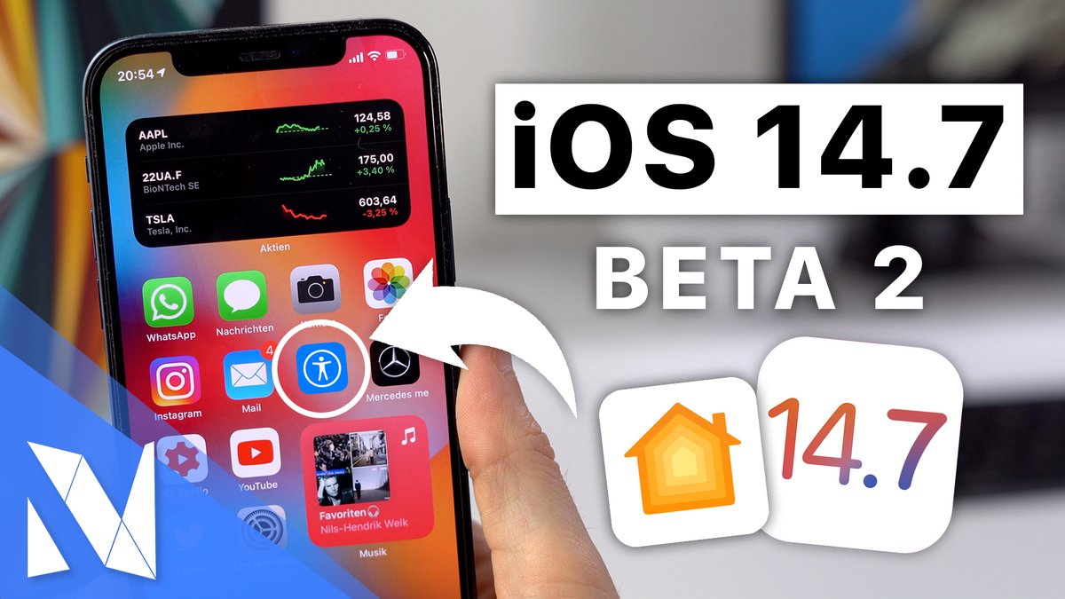 NilsHendrikWelk's tweet image. Apple hat iOS 14.7 Beta 2 veröffentlicht und ich zeige euch jetzt in meinem neuen Video alle Änderungen &amp;amp; Neuerungen in einem kurzen Überblick!😄📱 Schaut gerne vorbei✌🏼#iOS147Beta2 #iOS147 #iOSBeta 
--&amp;gt; youtu.be/2pwVXJn2L5c