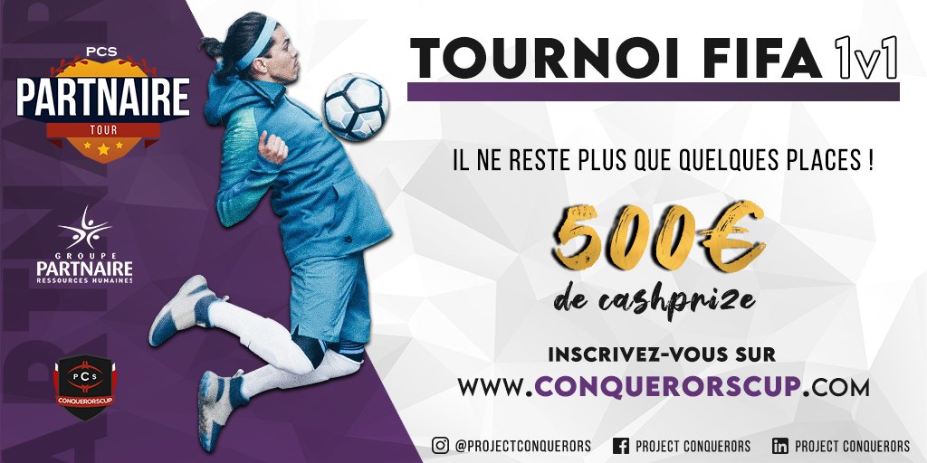 PCS_Original's tweet photo. 📢#PARTNAIRETOUR 

🚨Inscrivez-vous vite 🚨

Retrouvez les tournois FIFA du #PartnaireTour sur :
▶️https://t.co/1pWQb7p5RY 

@PartnaireFrance ❤️🖤
#tournoi #esport #FIFA21 #twitch #EURO2020 #Euro2021 #FRAPDG #Benzema #Mbappé #Coman #Griezmann https://t.co/ctoSg4ESWC