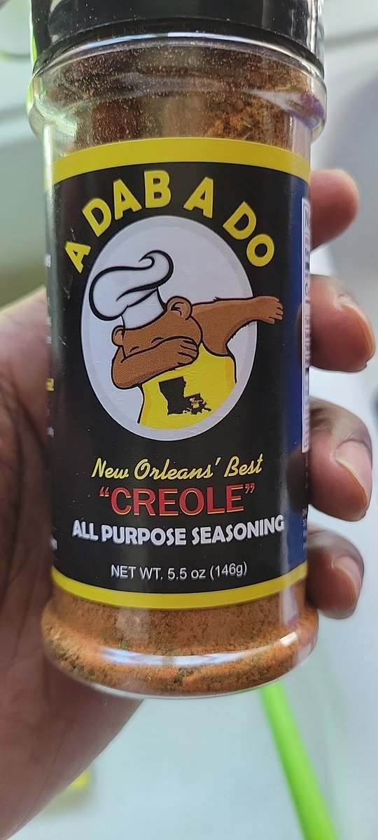 facebrutality's tweet image. #adabado creole seasoning get you some neow!