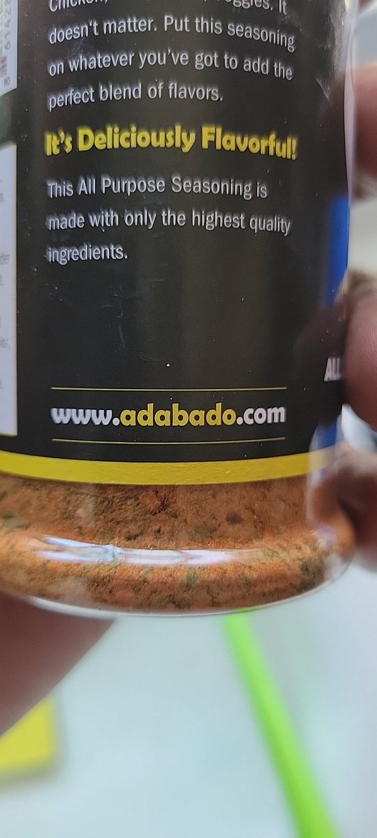 facebrutality's tweet image. #adabado creole seasoning get you some neow!