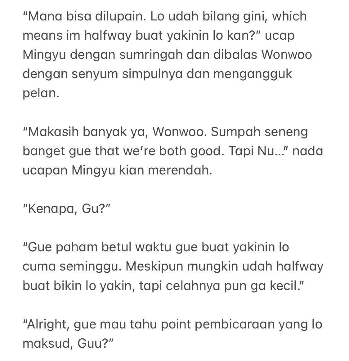 codinglanguage's tweet image. narasi kelima bagian sebelas