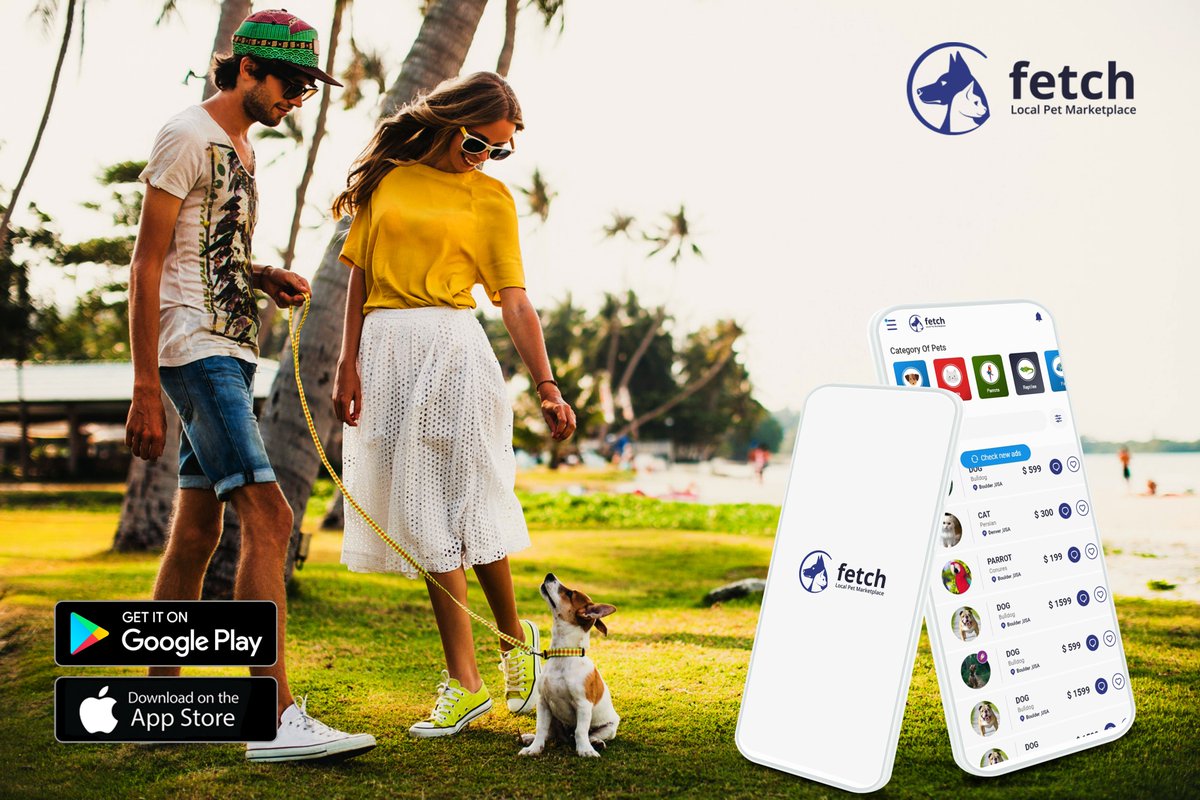 Fetch The World's First local Pet Marketplace! (fetch_first) Twitter