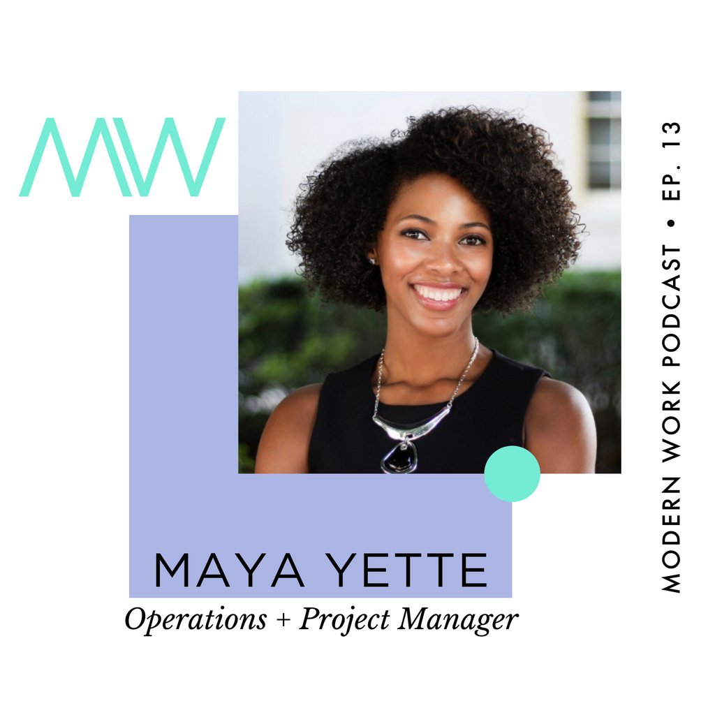 modernworkpod's tweet photo. In Episode 13, Katherine interviews Maya Yette about her evolving career on two separate occasions. They discuss Maya's undergrad education and going to Harvard law school, her experiences working in corporate law and the travel industry.
Listen now: https://t.co/iUqRW3EP9U https://t.co/h0xtAzayU1