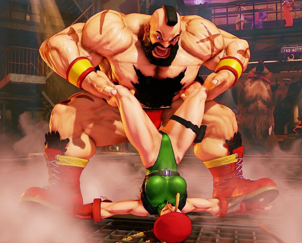 Zangief's "Siberian Blizzard" Ultra Combo, from Super Street ...