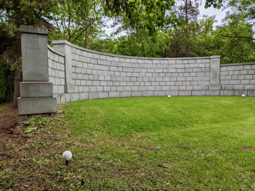 A huge thank you to Matthew Jarosz  from UW - Milwaukee and Vince Scalici, from TeckRender, for taking a laser scan of our Courthouse Monument! This laser scan will help us maintain this important historic site.

#Tech #LaserScan #CourthouseMonument #PreservingForTheFuture