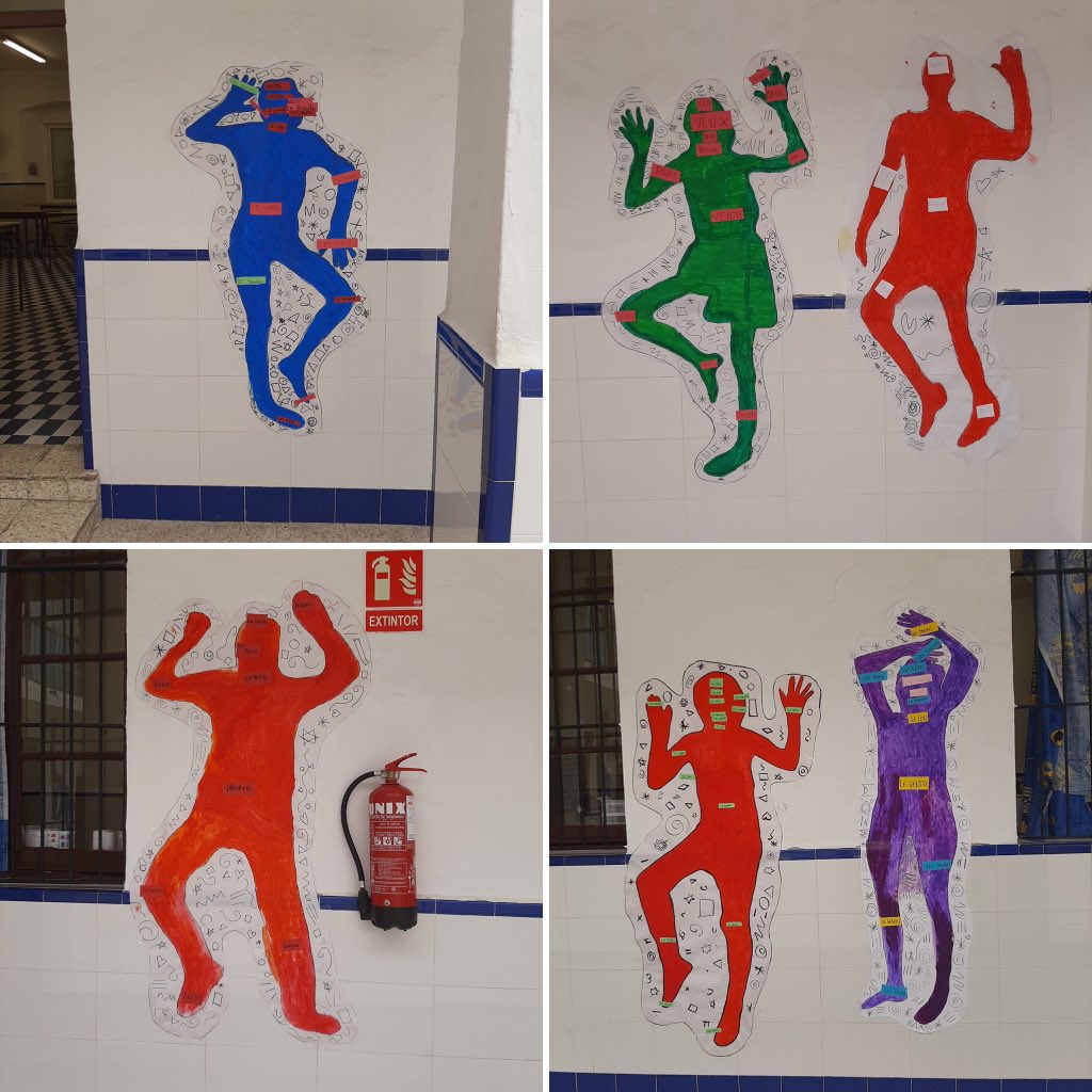 CBeaterioFEST's tweet photo. Trabajos de #inteligenciamultiple de 1º ESO en francés y EPVyA. @centrosFEST https://t.co/MvSmdIF6Pg