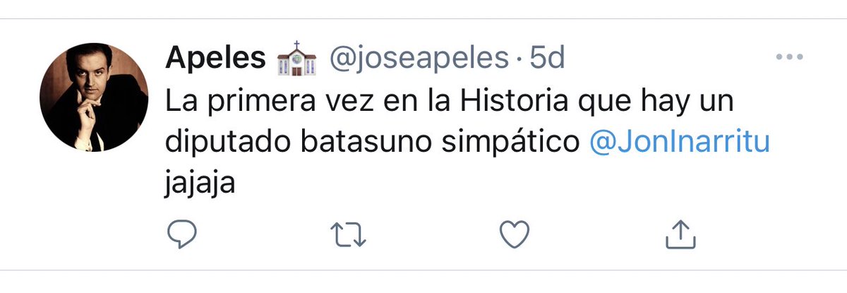 JonInarritu's tweet photo. ¡¡Vaya el padre Apeles!!! ¿Será el verdadero? 😂 https://t.co/GYDj3k41jN