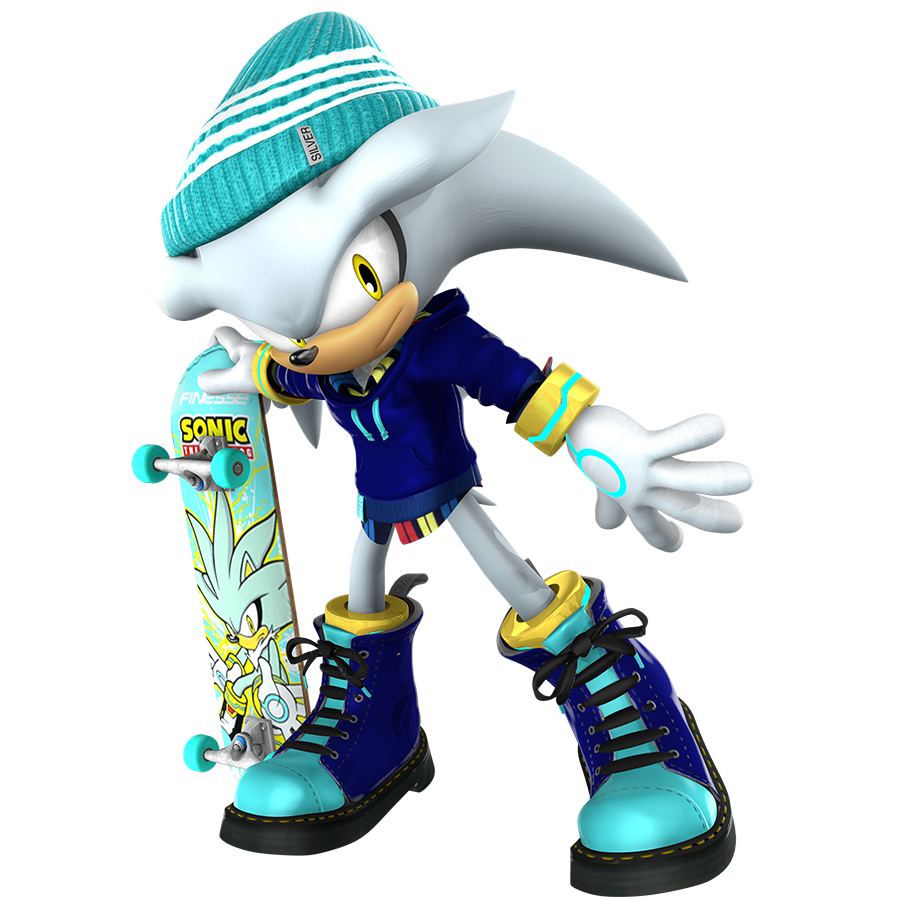 「SK8ER SILV3R

Silver The Hedgehog gets i」|Nibroc.Rockのイラスト