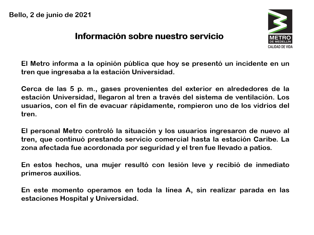 adrisgame's tweet photo. ¿Por qué violentan a la ciudadanía y a manifestantes? Dónde queda el código de ética y buen gobierno en Medellín??
¿QUIÉN GOBIERNA AQUÍ @QuinteroCalle? @PoliciaMedellin qué tipo de Institución hace esto? Gasear el Metro y con cartuchos vencidos!! 
#SOSMedellín #SOSMoravia @CIDH https://t.co/OWRvoAbQmb