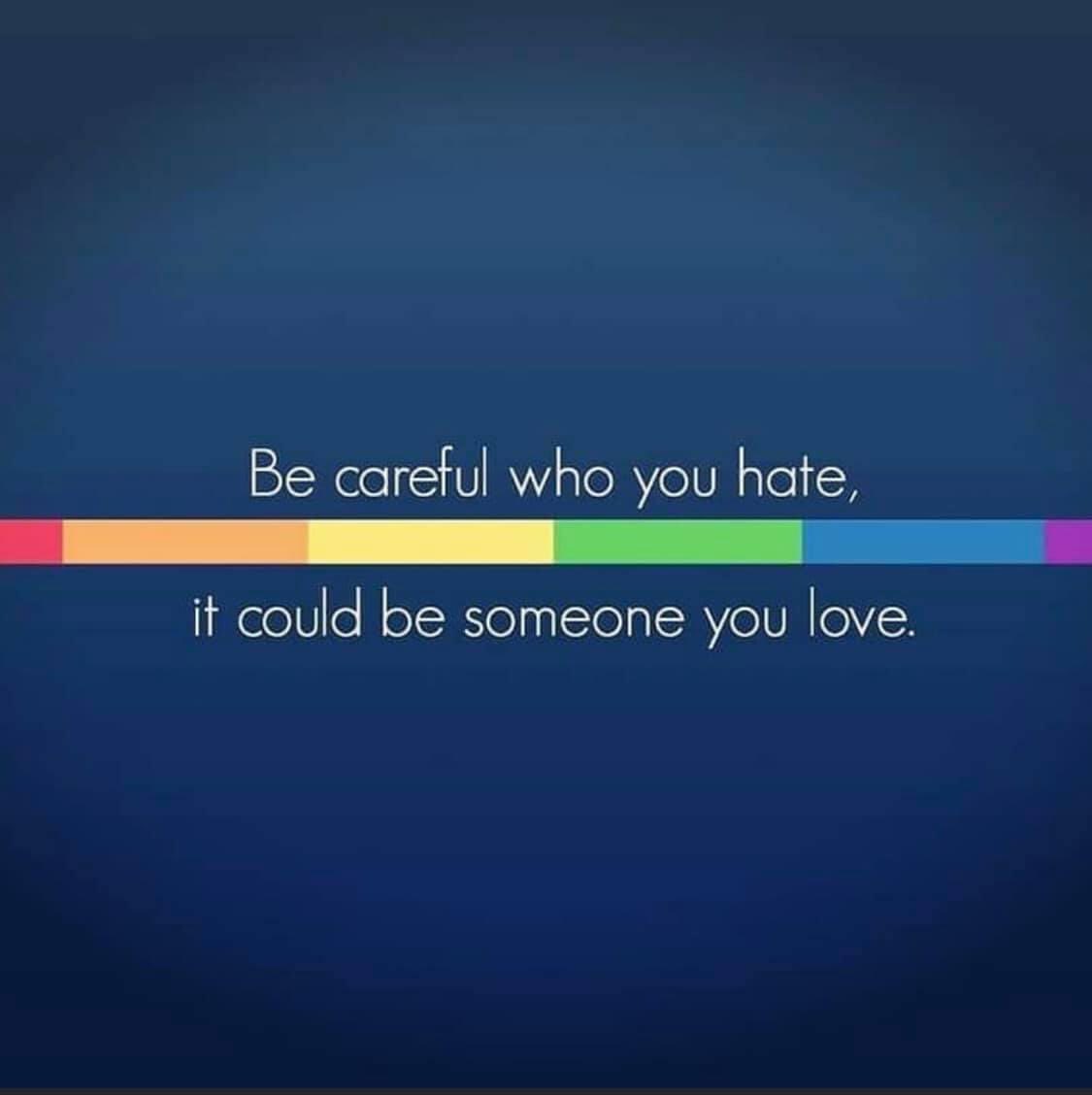 Proud to be an #Ally. 
#PRIDE 
Be kind and #LoveEverybody