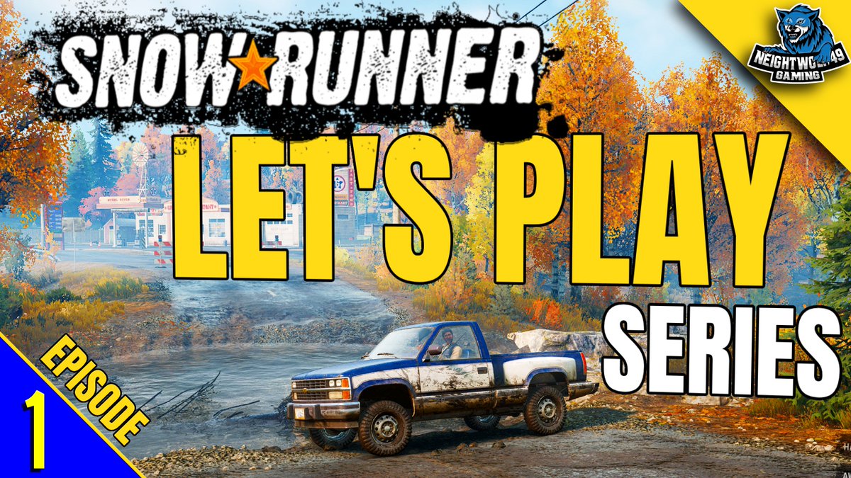 NWolf49's tweet photo. Ep #1 of @PlaySnowRunner starts RIGHT NOW on the Strategy & Simulation Channel: https://t.co/YwAaOifTaL
Join the WolfPack Gaming Community for a short stream as we start exploring. #snowrunner #snowrunnergameplay #snowrunnerlivestream @StreamersRtw @GamersVlog @BlazedRTs https://t.co/C17y0cs35P