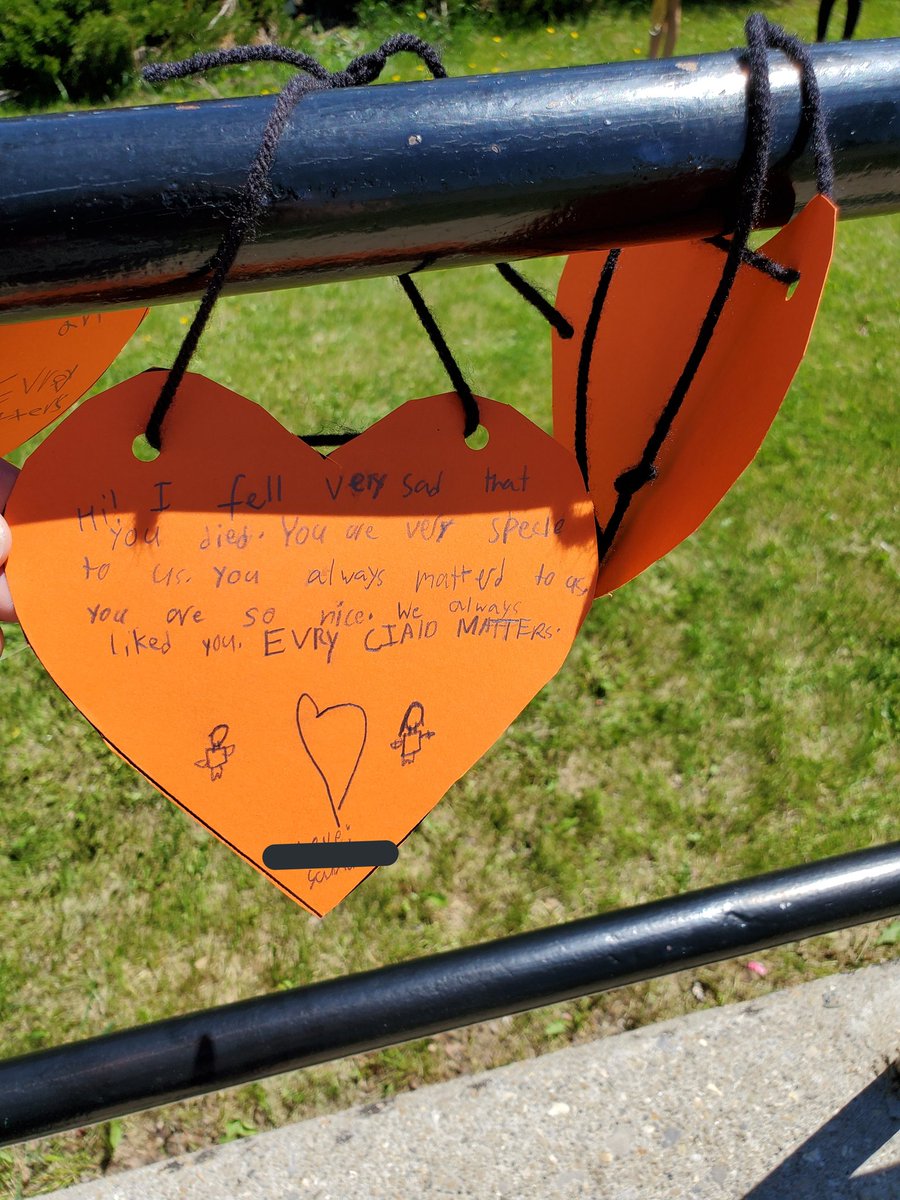 MrWhitsClass's tweet photo. It has been a difficult week for our community. So touched by the words and thoughts that have been shared. There are survivors among us. Every child matters to us. Hope you'll join us in making a personal commitment towards Truth and Reconciliation. #CBECambrian #WeAreCBE https://t.co/1R5ki2qrMZ