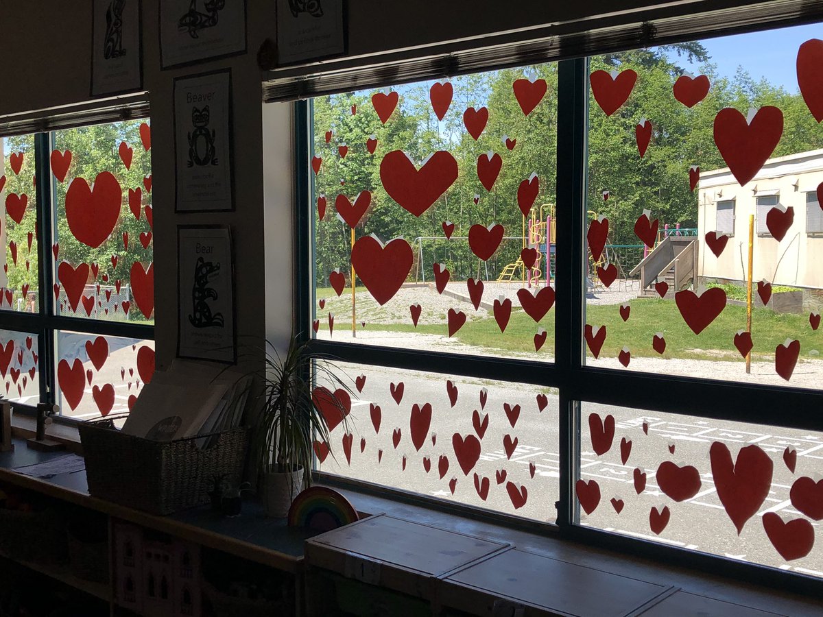 Whonnocians show their love, support, and compassion for the families in Kamloops. #215Children #sd42news