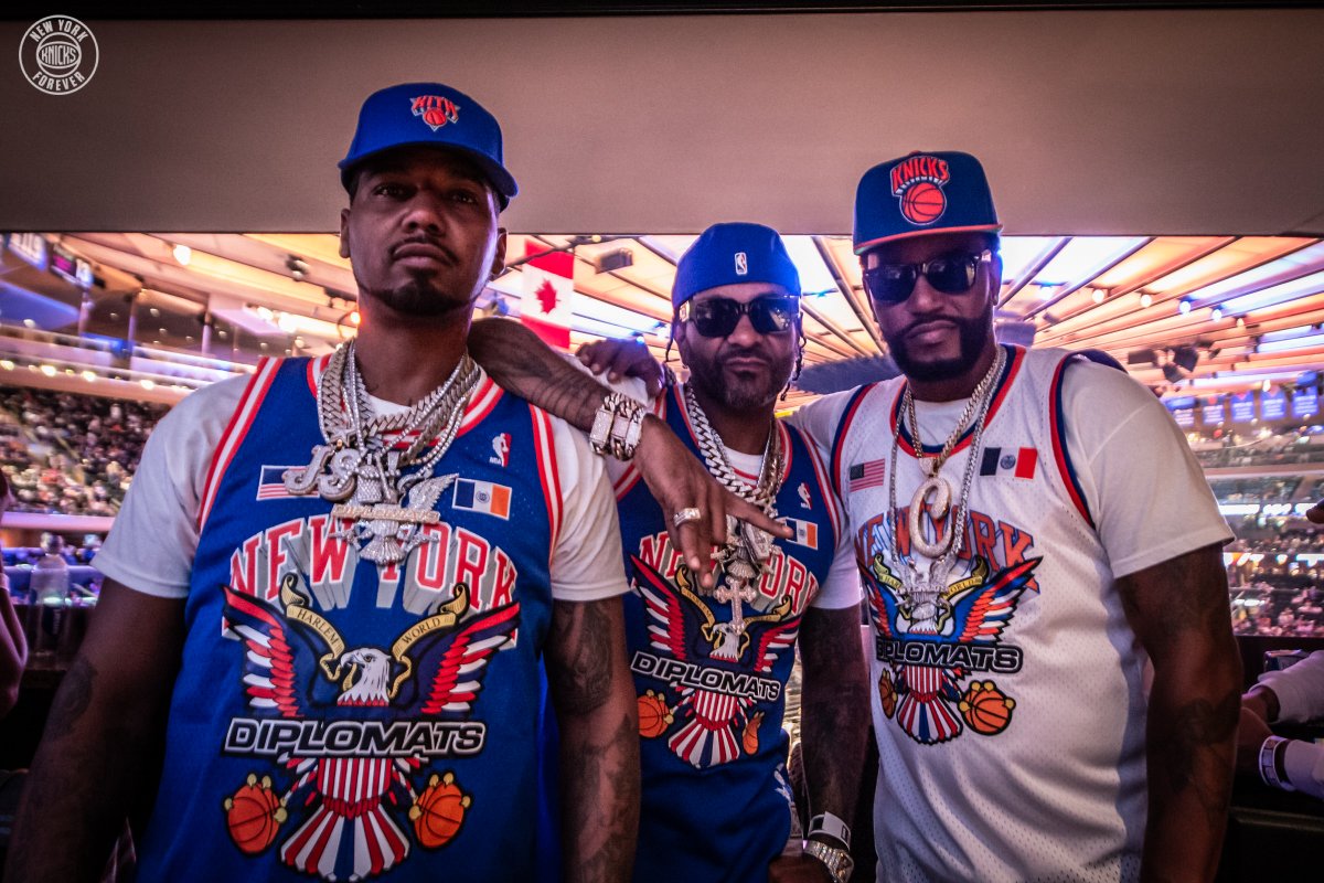 NBA NEW YORK KNICKS #DIPLOMATS JERSEY REVIEW #Dipset Mitchell And Ness  Bleacher Report 