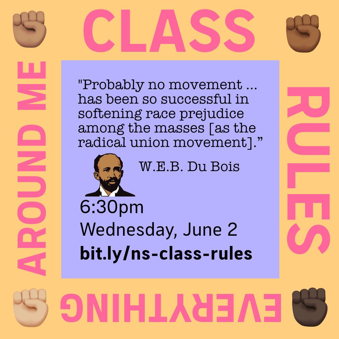 Socialist Night School class happening now on Zoom: bit.ly/ns-class-rules