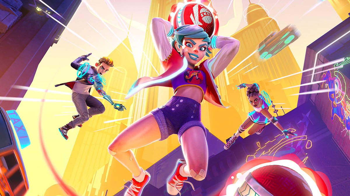 IGN's tweet photo. Knockout City's fantastic spin on dodgeball combat has surprising depth, making it one of the best team-based PvP games in years. 9/10.

Our review: https://t.co/WGCEcDG9jr https://t.co/KEevghakFl
