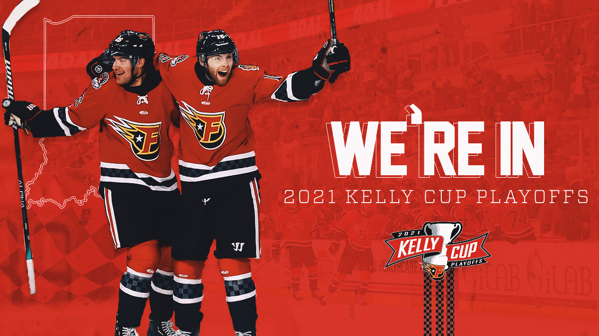 IndyFuel's tweet image. THE INDY FUEL ARE HEADED TO THE KELLY CUP PLAYOFFS! #NOBRAKES