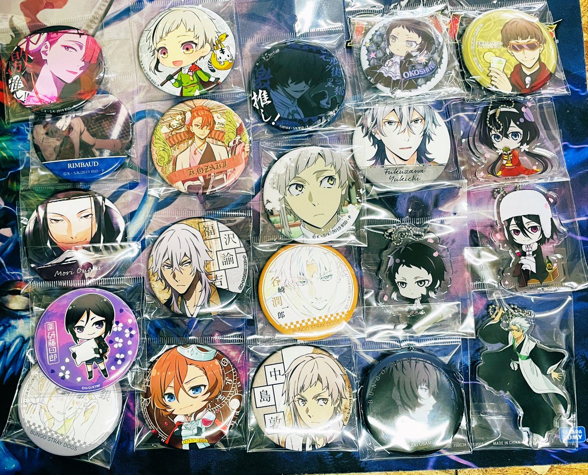 トレジャーオフ 奈良市 アニメグッズ リサイクルショップ アニメショップ 中古屋 トレオフ 本日もオープンしてます アニメグッズ 缶バッジ ラバスト アクスタ等が入荷してます 文豪ストレイドッグス ヒプノシスマイク 刀剣乱舞 うたのプリンスさまっ