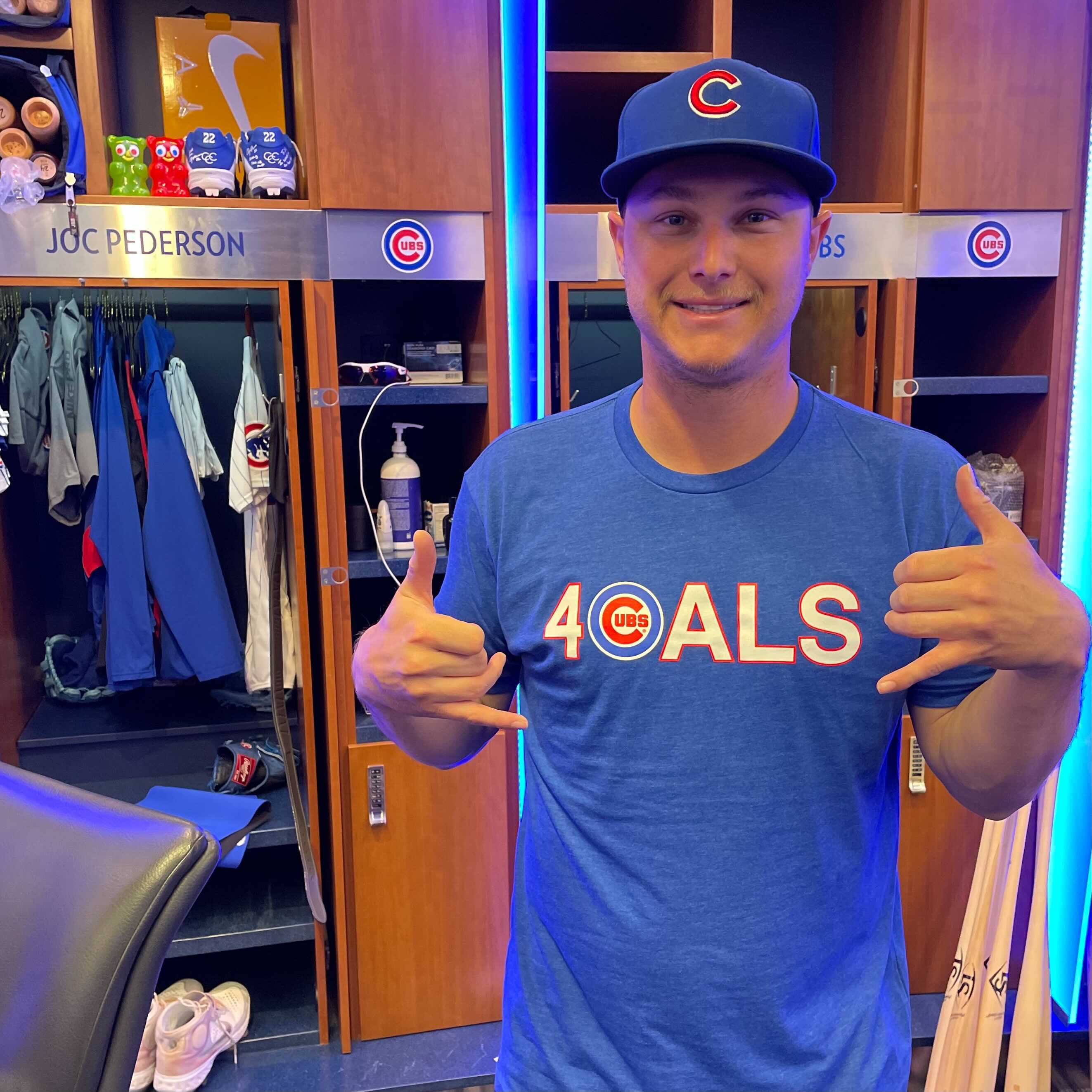 Chicago Cubs on X: In partnership with @obvious_shirts & @HorizonNews,  5,000 #LouGehrigDay T-shirts were given away today representing the 5,000  people diagnosed with ALS each year. Support @PMS4ALS and get a Cubs