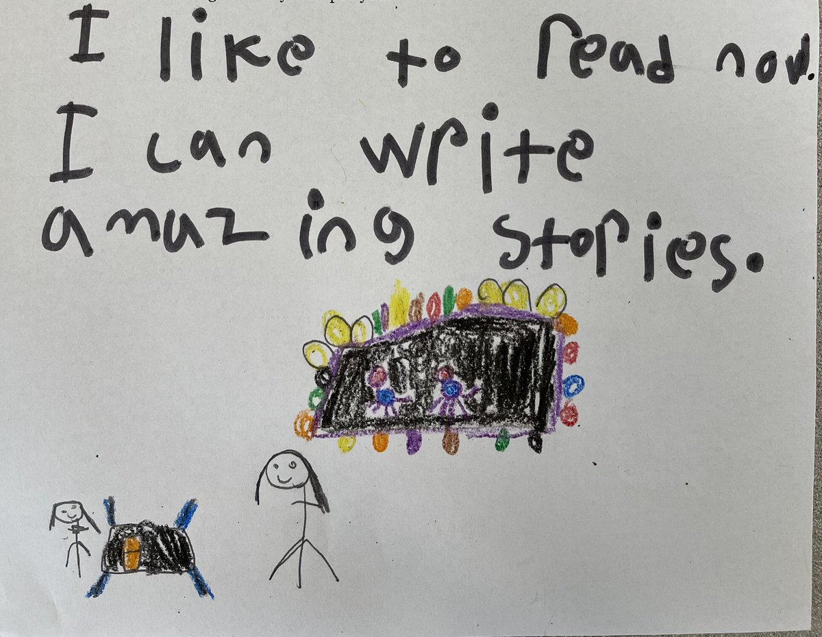 Student testimonials like this make my heart flutter. ❤️ 🦋 #ReadingRecovery #ChangingMindsets @Lesley_CRRLC @rrcna_org