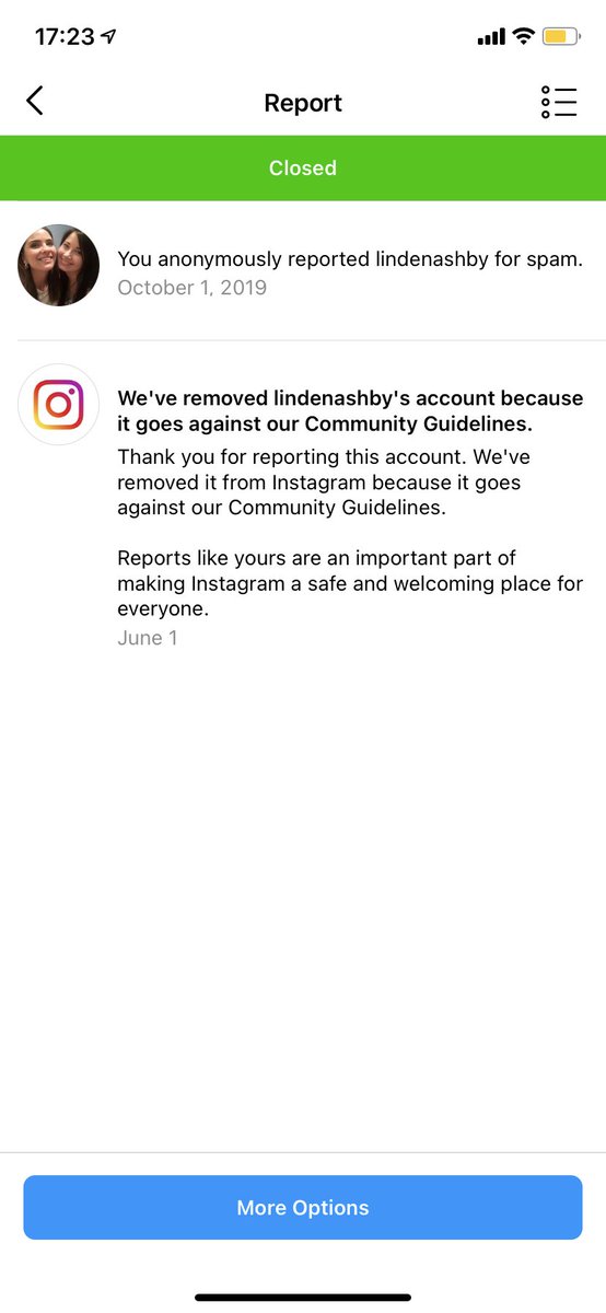 samdonaldsonx3's tweet photo. @lindenashby Just got this notification on Instagram! If it isn’t about damn time 🤣 https://t.co/12LuQufGWX