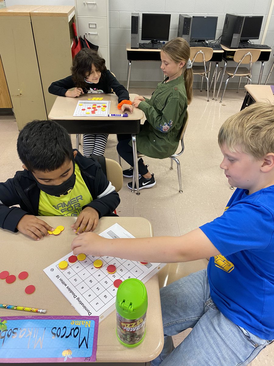 PattyVidaurri's tweet photo. Summer camp and kids are loving the math games. #ste #sce #creek #2ndgrade #math #fun #summer https://t.co/LM0dXupra3