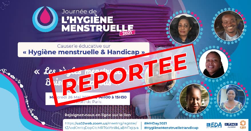 aaeeh_ass's tweet photo. #MHDay2021 #Handicap
Report au 9 juin de 14h à 15h30 ( Paris)
Causerie éducative briser les tabous et sensibiliser aux enjeux de DSSR
Participation de S.E Mme Ministre en charge des PVH de RD Congo
@aaeeh_ass @EnableEda
S'inscrire ici
https://t.co/JDgM9JhkGK https://t.co/AtJbTDDXNL