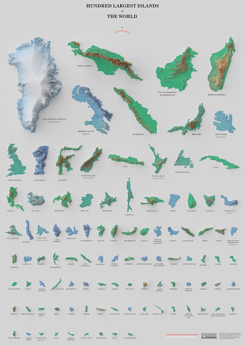 wcchen's tweet photo. Jamaica is the world’s 66th largest island. https://t.co/xW0jslNRhk