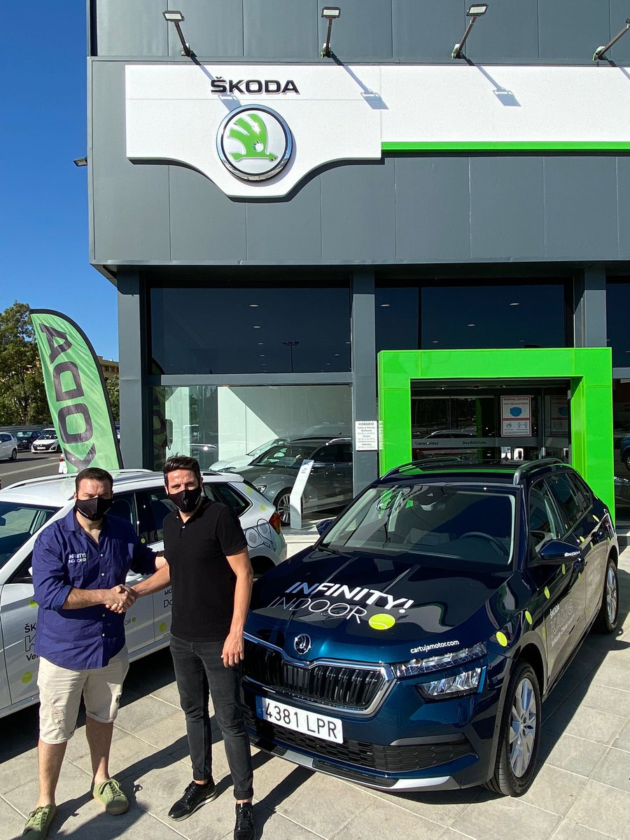infinityindoor's tweet photo. NUEVO VEHÍCULO OFICIAL EN INTINITY❗️🚘 Muy contentos de anunciar en nuevo acuerdo de colaboración con @CARTUJAMOTOR 🚖 INFINITAS GRACIAS ☺️🎾⚡️💥#yosoyinfinity☝️ https://t.co/Gx6lrHDq2R