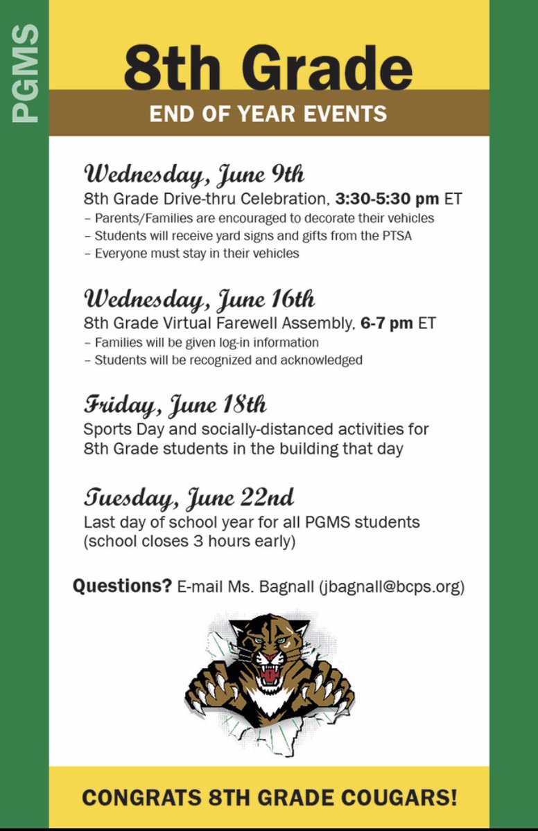 PGMSinBCPS's tweet photo. Please check out our end of year events! https://t.co/TrdTQ7SQIW