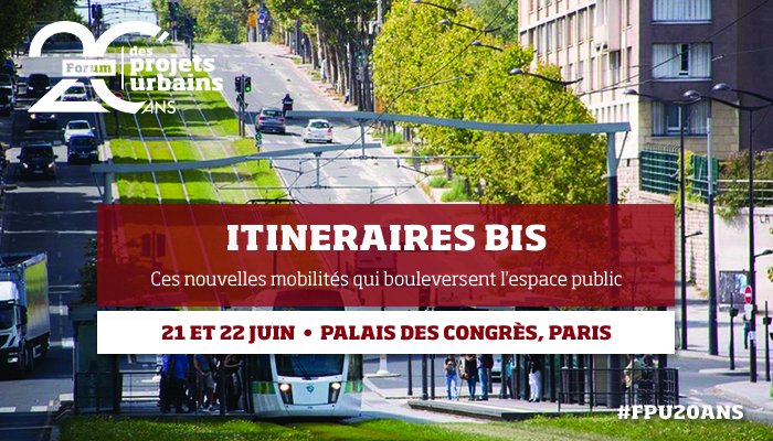 📌 Temps fort du #FPU20ans : Itinéraires Bis, un cycle de conférences dédié aux nouvelles #mobilités avec <a href="/juliendelabaca/">Julien de Labaca</a>,  <a href="/EricChareyron/">Eric Chareyron</a> <a href="/groupekeolis/">Keolis Group</a> , Sylvie Landriève @FViesMobiles, David O’Neill <a href="/Kisio/">Kisio</a> et Hervé Rivoalen @EDF_CollTerr 

👉S'inscrire : bit.ly/3ePuyPK