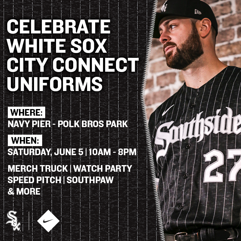 Chicago White Sox on X: Join us for a celebration of the launch of our City  Connect jerseys! / X